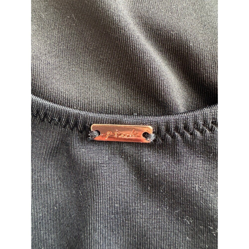 Victoria’s Secret Pink Brand, One-Piece Black Swimsuit, Women’s Small Clothing - Picture 8 of 9